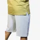 Men's Olive Textured Casual Shorts | Comfort Fit Everyday Wear